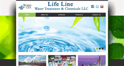 Desktop Screenshot of lifelinewaterchem.com